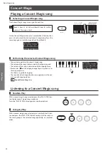 Предварительный просмотр 40 страницы Kawai CN301 Owner'S Manual