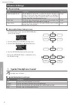 Предварительный просмотр 62 страницы Kawai CN301 Owner'S Manual