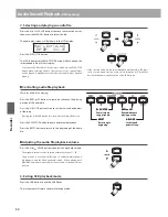 Предварительный просмотр 52 страницы Kawai CN34 Owner'S Manual