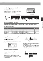 Предварительный просмотр 25 страницы Kawai CN39 Owner'S Manual