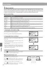 Предварительный просмотр 72 страницы Kawai CN39 Owner'S Manual