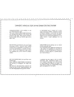 Предварительный просмотр 2 страницы Kawai DX800 Owner'S Manual