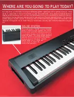 Preview for 3 page of Kawai ES1 Specifications