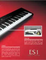 Preview for 4 page of Kawai ES1 Specifications