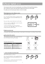 Preview for 1 page of Kawai ES520 Software Update