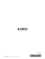 Предварительный просмотр 148 страницы Kawai MP7 Owner'S Manual