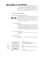 Preview for 6 page of Kawai MP9500 Owner'S Manual