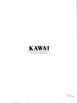 Предварительный просмотр 28 страницы Kawai MR170 Owner'S Manual