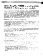 Предварительный просмотр 84 страницы Kawai SUPER LAB FS2000 Owner'S Manual