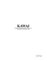Предварительный просмотр 44 страницы Kawai XR600 Owner'S Manual