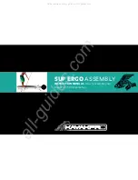 Kayakpro SUP ERGO Assembly & Instruction Manual предпросмотр