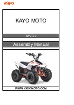 KAYO MOTO AY70-2 Assembly Manual preview