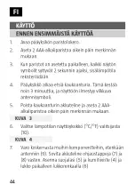 Preview for 44 page of Kayoba 023831 Operating Instructions Manual