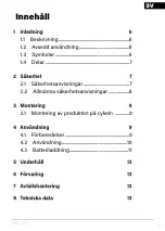 Preview for 5 page of Kayoba 025622 Operating Instructions Manual