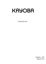 Preview for 80 page of Kayoba 025622 Operating Instructions Manual