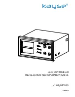 kayse LS30 Nstallation And Operation Manual предпросмотр