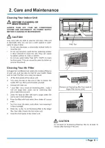 Предварительный просмотр 11 страницы Kaysun KAY-CF 26 DR9 Owners & Installation Manual