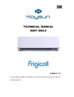 Kaysun KAYF-22 DN3.0 Technical Manual предпросмотр