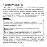 Preview for 5 page of Kaysun KCCHT-06 MODBUS Owner'S Manual