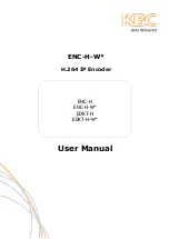 KBC ENC-H-W Series User Manual предпросмотр