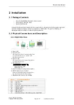 Предварительный просмотр 6 страницы KBC ENC-H-W Series User Manual