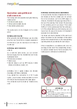 Preview for 12 page of KBL MegaSun 4800 Instructions For Use Manual