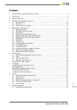 Preview for 3 page of KBL megaSun 5600 Operating And Maintenance