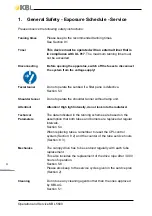 Preview for 4 page of KBL megaSun 5600 Operating And Maintenance