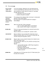 Preview for 53 page of KBL megaSun 5600 Operating And Maintenance