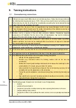 Preview for 54 page of KBL megaSun 5600 Operating And Maintenance