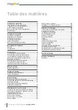 Preview for 4 page of KBL megaSun 5600 Use And Maintenance