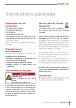 Preview for 5 page of KBL megaSun 5600 Use And Maintenance