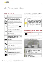 Предварительный просмотр 10 страницы KBL megaSun 6700 a business Assembly Instructions & Menu Settings