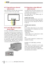 Предварительный просмотр 42 страницы KBL megaSun 6700 a business Assembly Instructions & Menu Settings