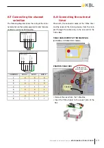 Предварительный просмотр 45 страницы KBL megaSun 6700 a business Assembly Instructions & Menu Settings