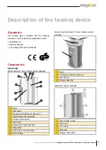 Предварительный просмотр 9 страницы KBL megaSun space 3000 Operating Instructions Manual