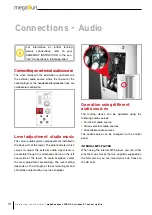 Preview for 10 page of KBL megaSun space 3000 Operating Instructions Manual