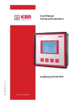 KBR F144-3PH User Manual Technical Parameters предпросмотр