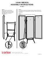 Предварительный просмотр 3 страницы KC STORE FIXTURES 14502 Assembly Instructions