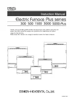 KDF Plus Series Instruction Manual preview