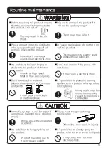 Предварительный просмотр 17 страницы KDK Basic Series Operating	 Instruction