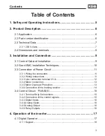 Preview for 3 page of KEB COMBIVERT F5 Series Installation Manual & Operation Manual