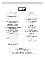 Preview for 44 page of KEB COMBIVERT F5 Series Installation Manual & Operation Manual