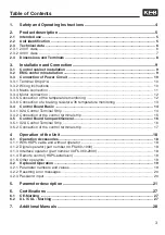 Preview for 3 page of KEB COMBIVERT F5 Installation Manualline