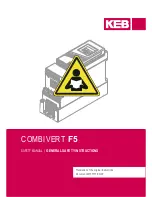 KEB COMBIVERT F5 Safety Manual preview