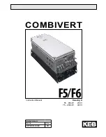 KEB COMBIVERT F6 Instruction Manual preview