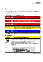 Предварительный просмотр 7 страницы KEB COMBIVERT P6 Instruction Manual