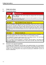 Предварительный просмотр 12 страницы KEB COMBIVERT P6 Instruction Manual