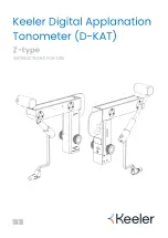 Предварительный просмотр 1 страницы Keeler D-KAT Z Instructions For Use Manual