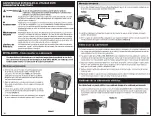 Preview for 9 page of Keeper KTSL2000RM Assembly & Operating Instructions